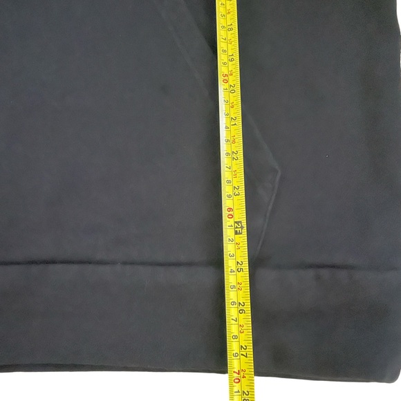 Adidas Hoodie Pullover Sweatshirt Black with White Lettered Sleeve Sz Large - Picture 4 of 5